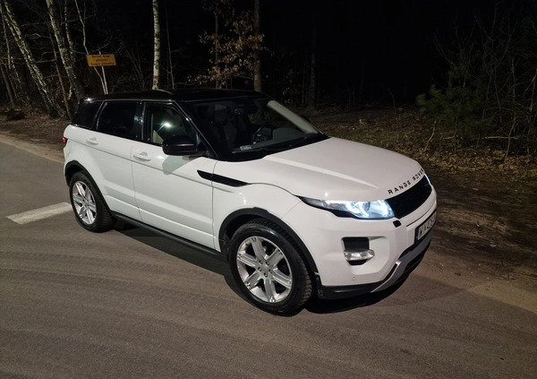 Land Rover Range Rover Evoque cena 75000 przebieg: 202042, rok produkcji 2014 z Warszawa małe 562